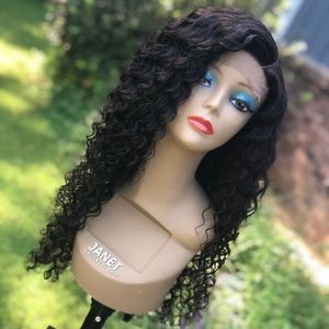 22” layered deep wave Brazilian hair!